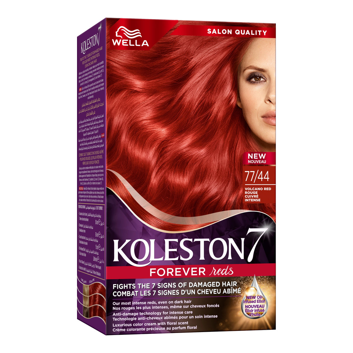 KOLESTON FOREVER REDS 77/44 VOLCANO RED Main image