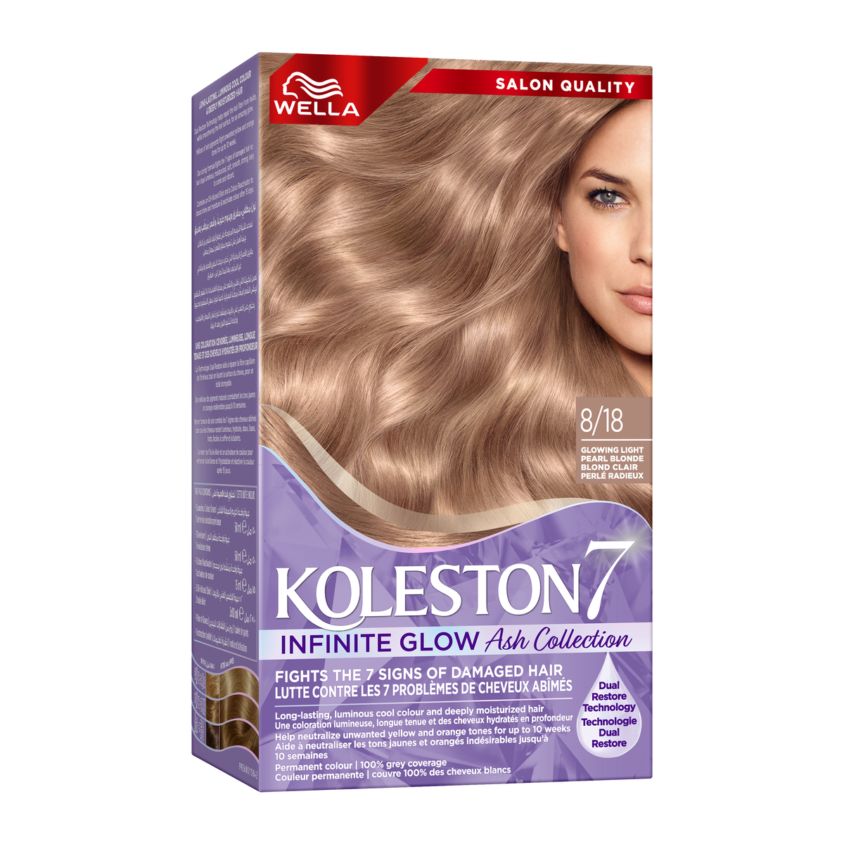 Koleston Infinite Glow 8/18 GlowingLightPearlBlonde