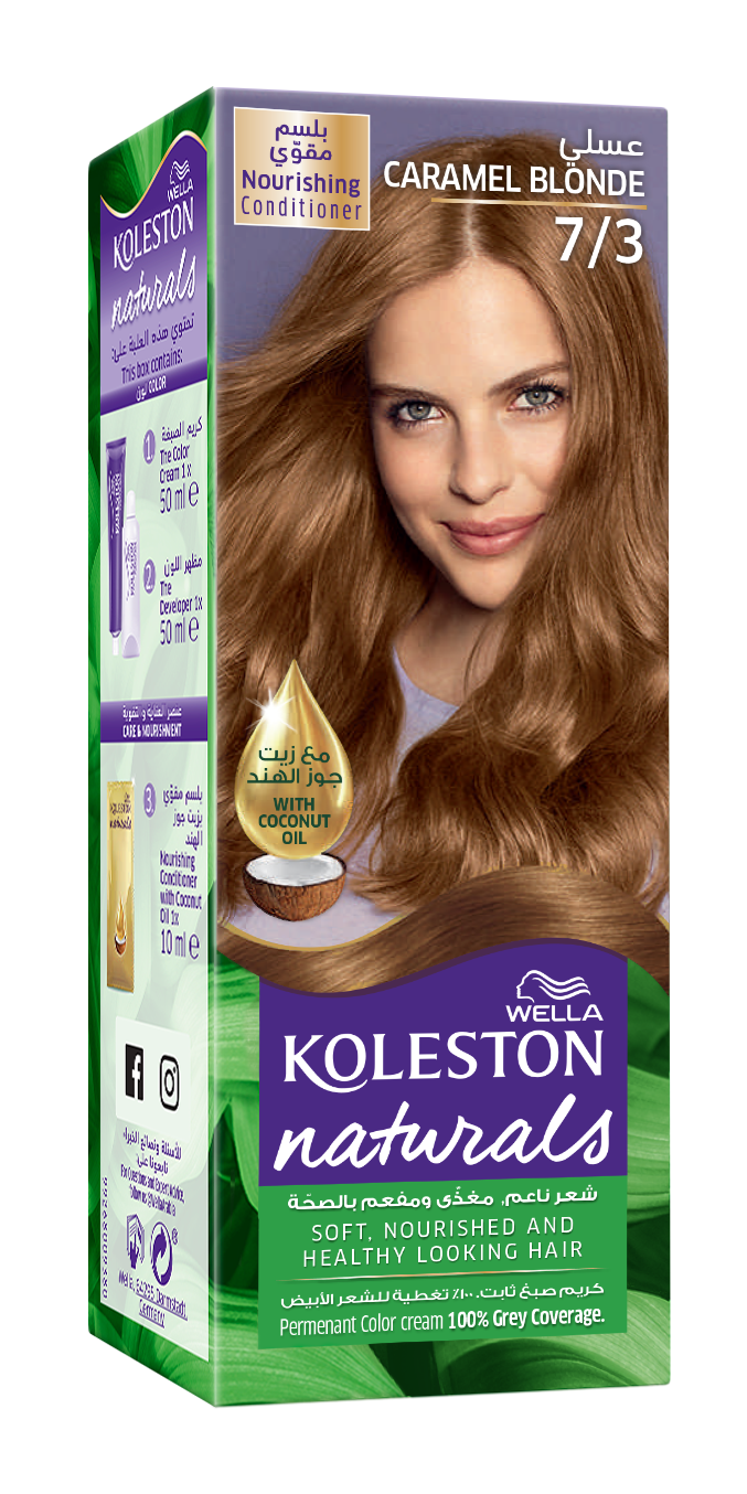 Wella Koleston Naturals Caramel Blonde 7/3