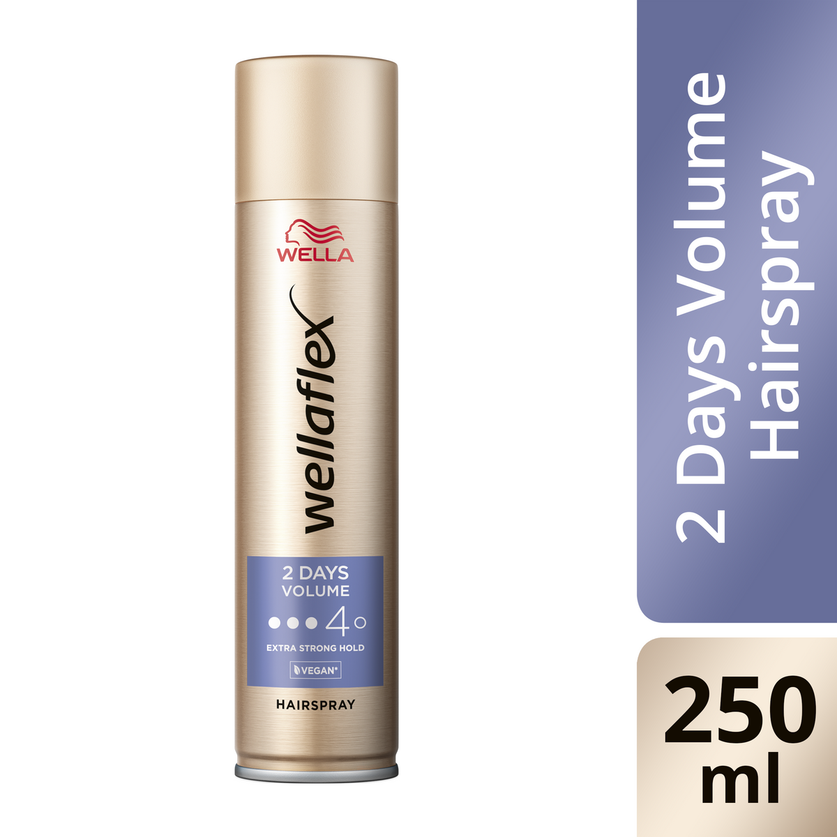 Wellaflex Women Hairspray 250ml PI 2 Days Volume Main image