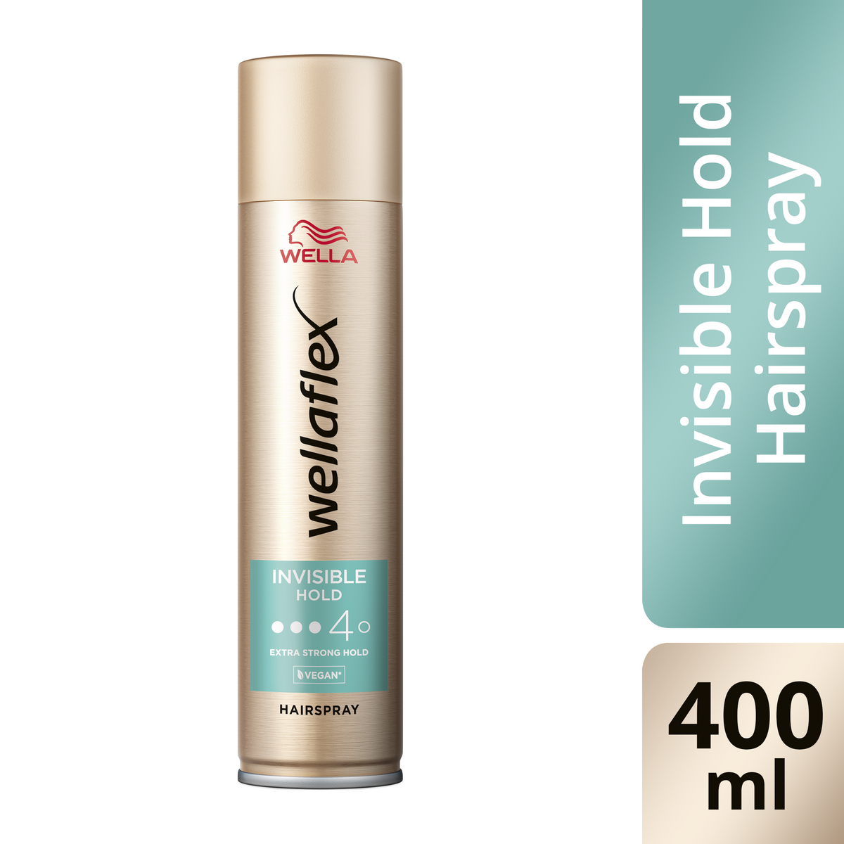 Wellaflex Women Invisible Hold Hairspray 400ml PI Main image