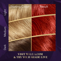 WELLA KOLESTON SUPREME HAIR COLOR 77/44 VOLCANO RED