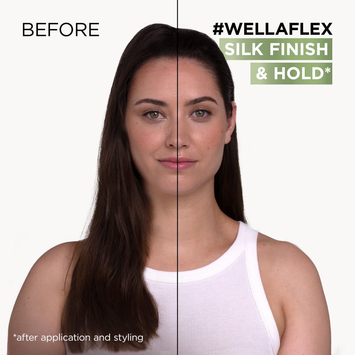 WELLA WELLAFLEX SILK FINISH & HOLD MOUSSE - 200ML