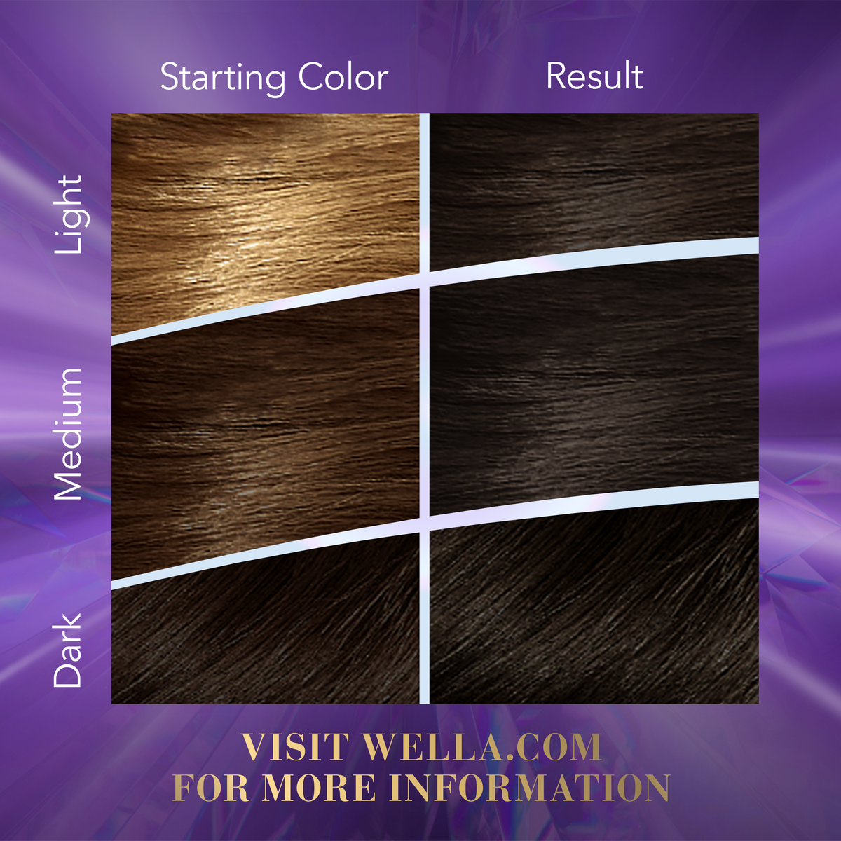 WELLA KOLESTON SUPREME HAIR COLOR INFINITE GLOW ASH 4/1 ENIGMATIC Medium Ash Brown