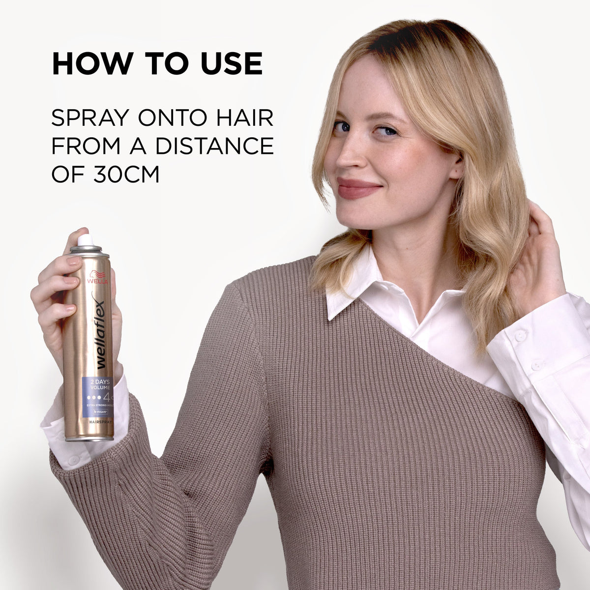 WELLA WELLAFLEX 2D VOLUME HAIRSPRAY - 400ML