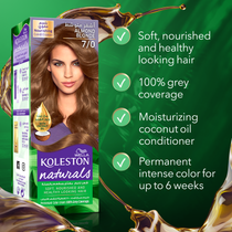 WELLA KOLESTON NATURALS HAIR COLOR 7/0 ALMOND BLONDE