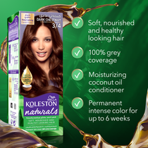 WELLA KOLESTON NATURALS HAIR COLOR 3/4 DARK CHESTNUT