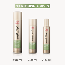 WELLA WELLAFLEX SILK FINISH & HOLD MOUSSE - 200ML