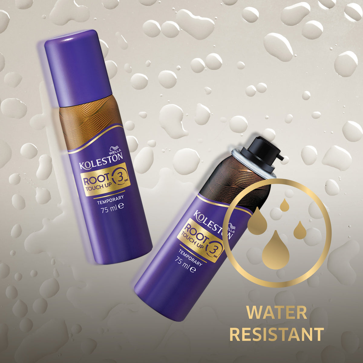 WELLA KOLESTON ROOT TOUCH UP SPRAY BLACK