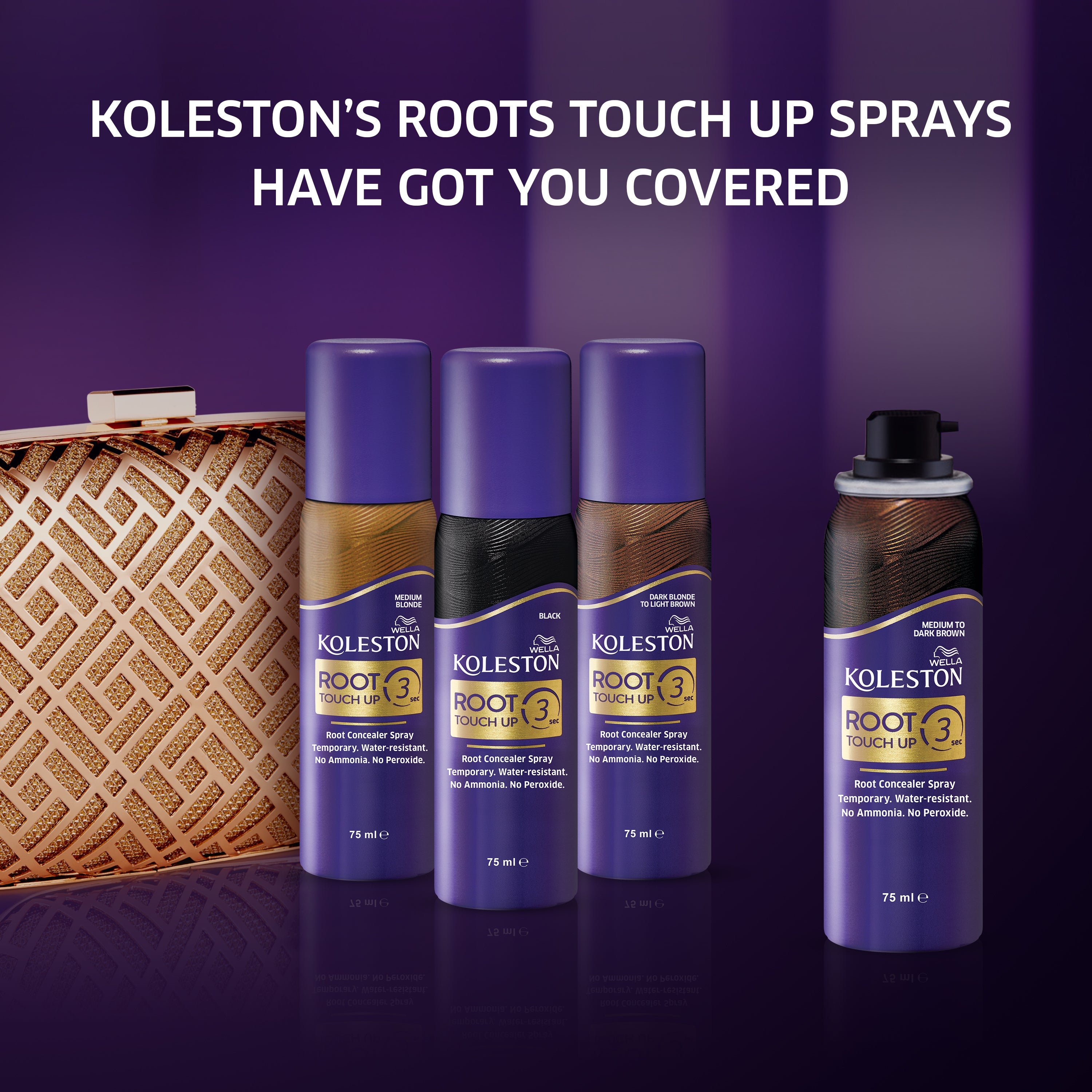 WELLA KOLESTON ROOT TOUCH UP SPRAY DARK BLONDE TO LIGHT BROWN Secondary image