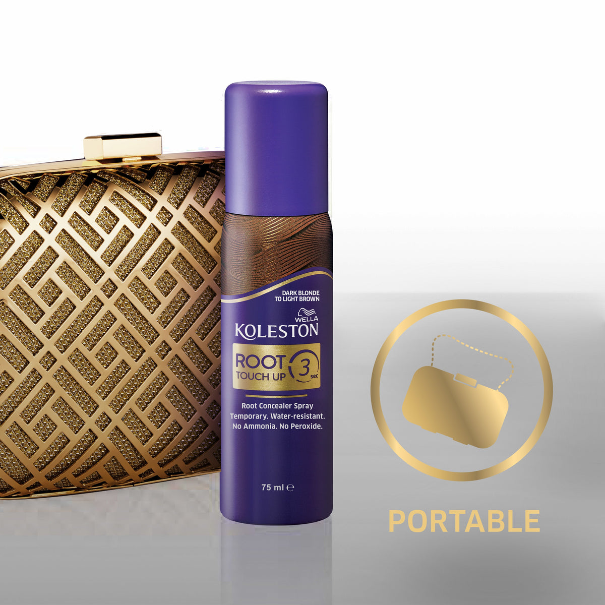 WELLA KOLESTON ROOT TOUCH UP SPRAY MEDIUM BLONDE