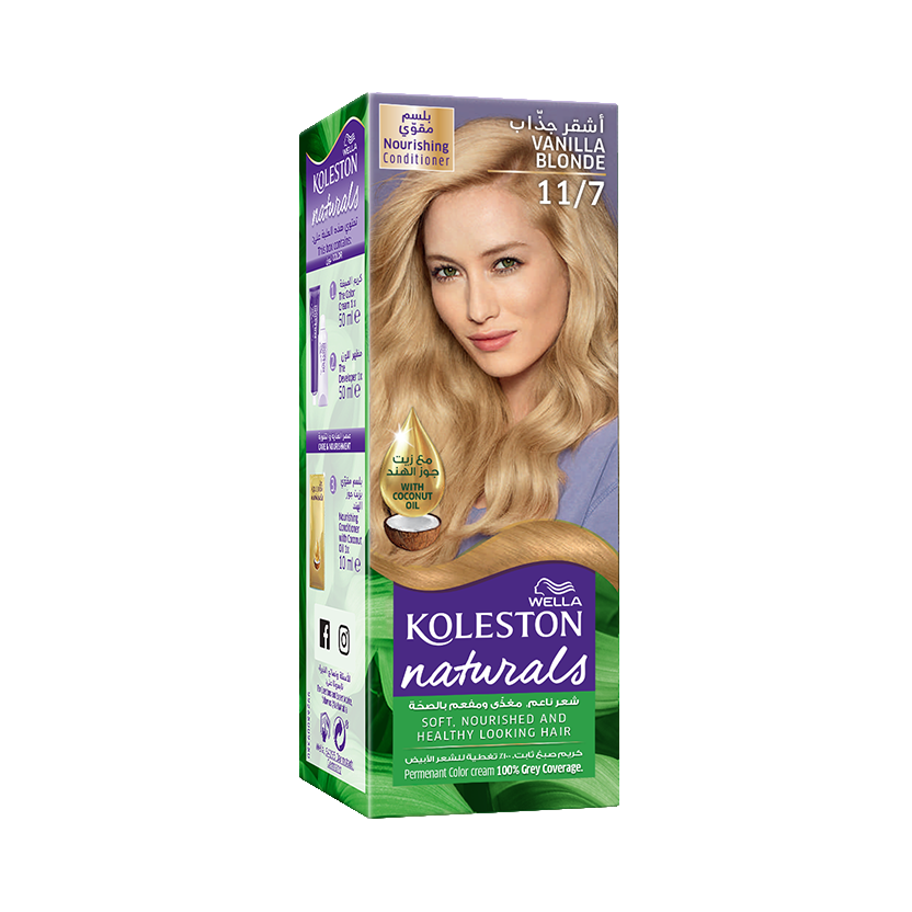 Wella Koleston Naturals Vanilla Blonde 11/7 Main image