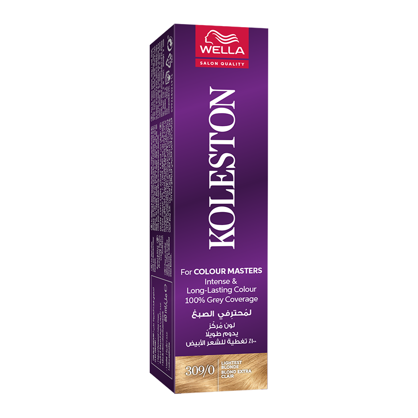 Wella Koleston hair dye box in shade 309/0