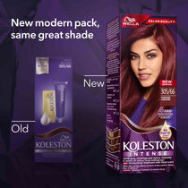 WELLA KOLESTON INTENSE HAIR COLOR 305/66 AUBERGINE