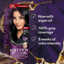 WELLA KOLESTON INTENSE HAIR COLOR 302/0 BLACK