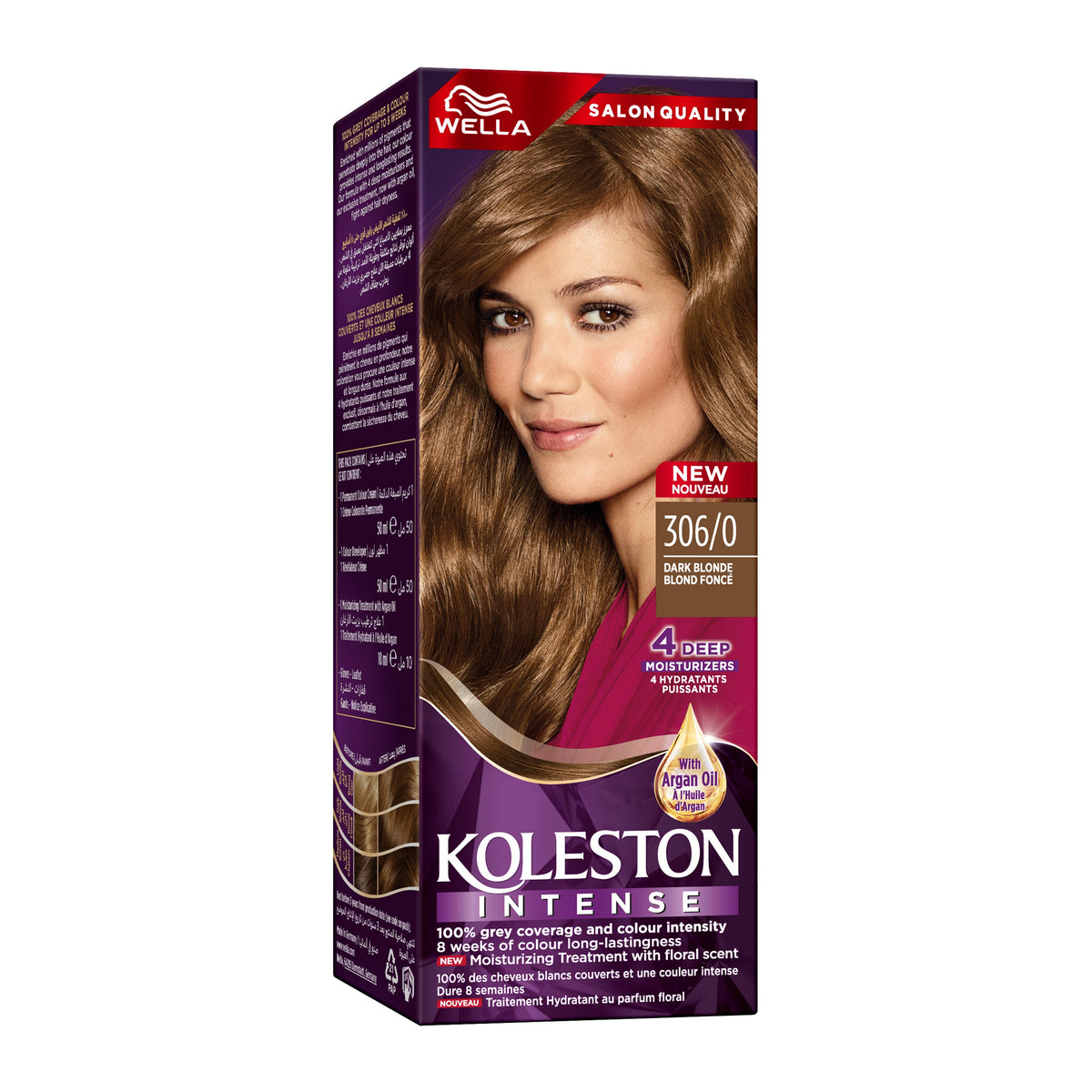 WELLA KOLESTON INTENSE HAIR COLOR 306/0 DARK BLONDE Main image