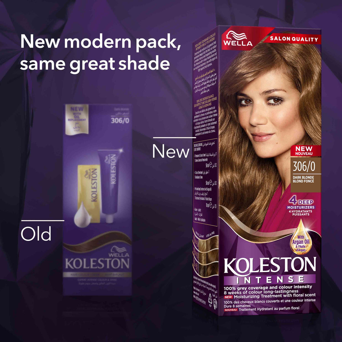 WELLA KOLESTON INTENSE HAIR COLOR 306/0 DARK BLONDE