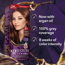 WELLA KOLESTON INTENSE HAIR COLOR 304/5 ADDICTIVE DARK MAHOGANY
