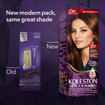 WELLA KOLESTON INTENSE HAIR COLOR 304/5 ADDICTIVE DARK MAHOGANY