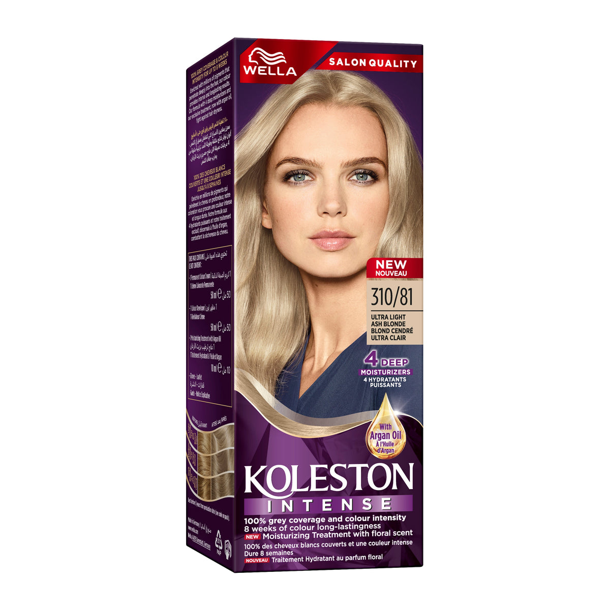 WELLA KOLESTON INTENSE HAIR COLOR 310/81 ULTRA LIGHT ASH BLONDE Main image