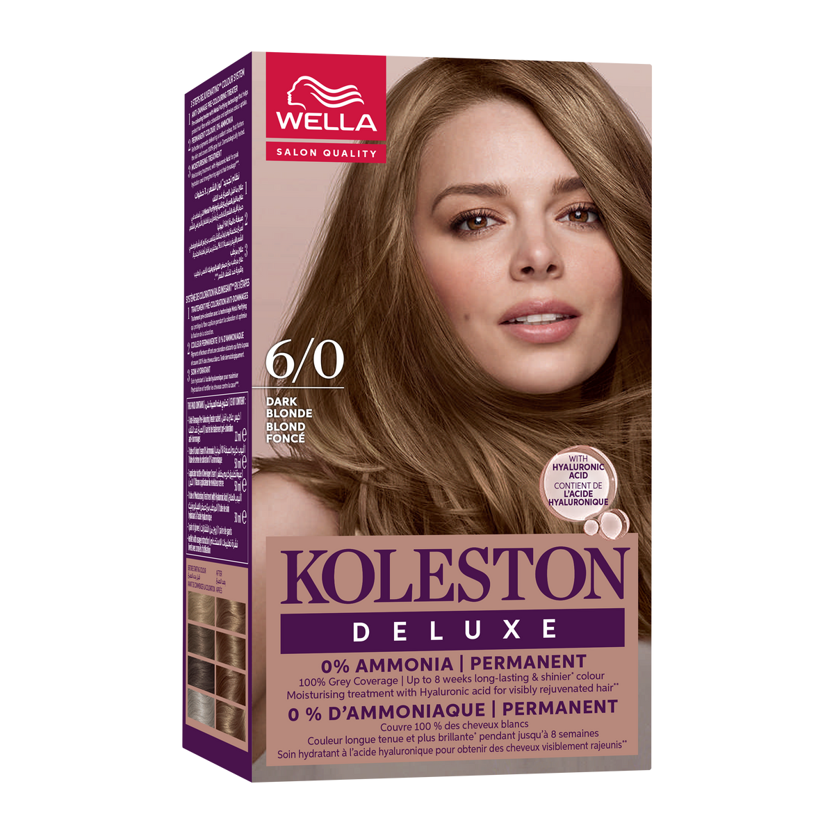 Wella Koleston Deluxe No Ammonia Kit 6/0 Dark Blonde