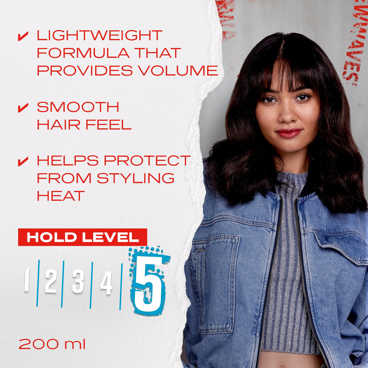 WELLA NEW WAVE SMOOTHING MOUSSE - 200 ml