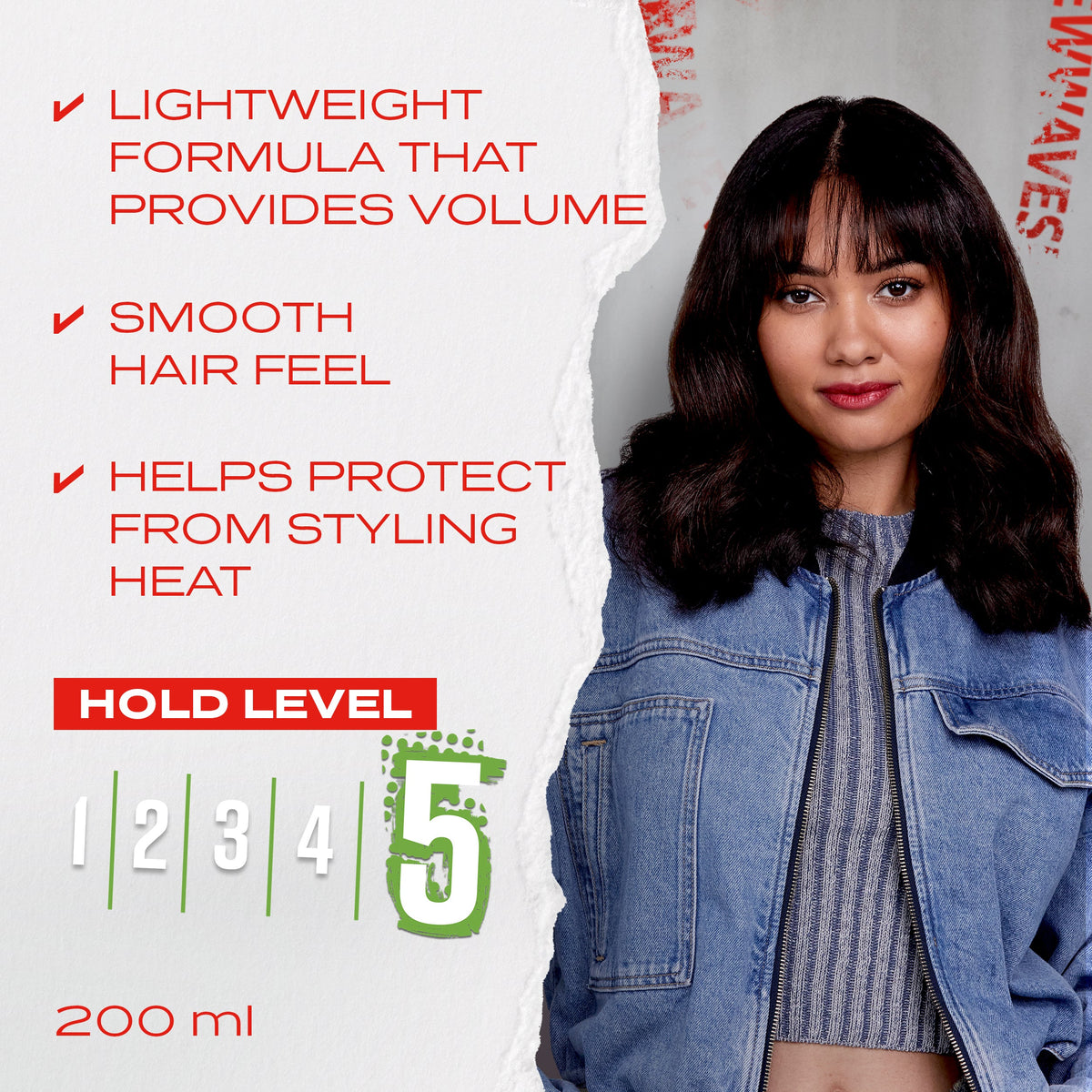 WELLA NEW WAVE VOLUME MOUSSE - 200 ml