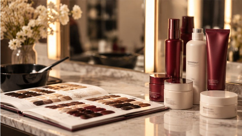 Wella Pakistan About Us sample studio editorial imagery